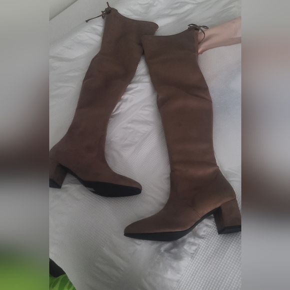 Stuart Weitzman OTK Boots - Picture 1 of 5